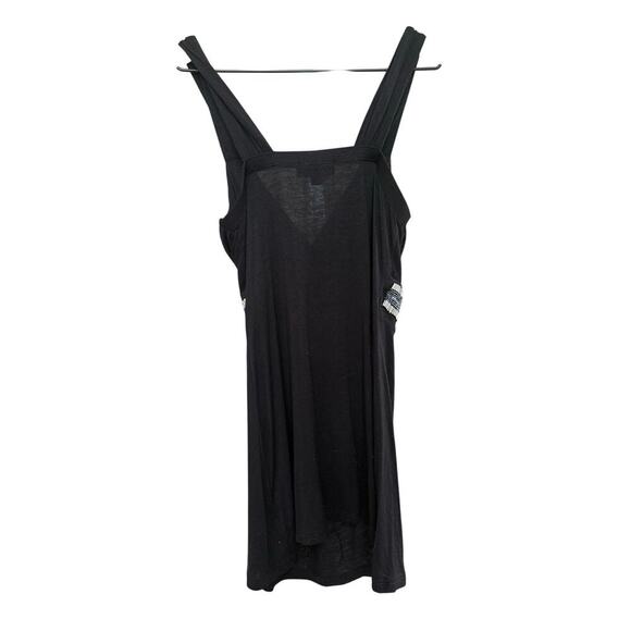 Hale Bob Hand Beaded black tunic tank or mini dress Size S made in Guatemala - Picture 2 of 5